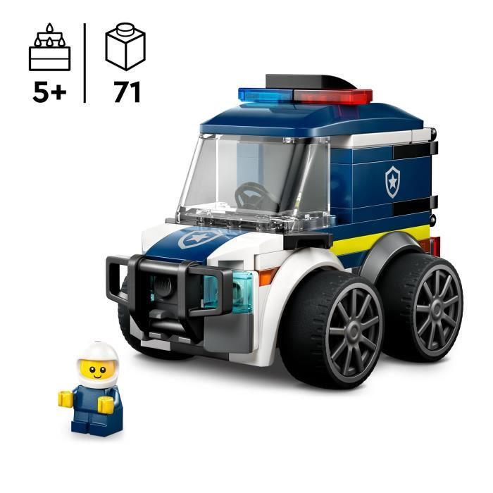Image secondaire de LEGO City - Le Camion de Police pour Enfants à Partir de 5 Ans
