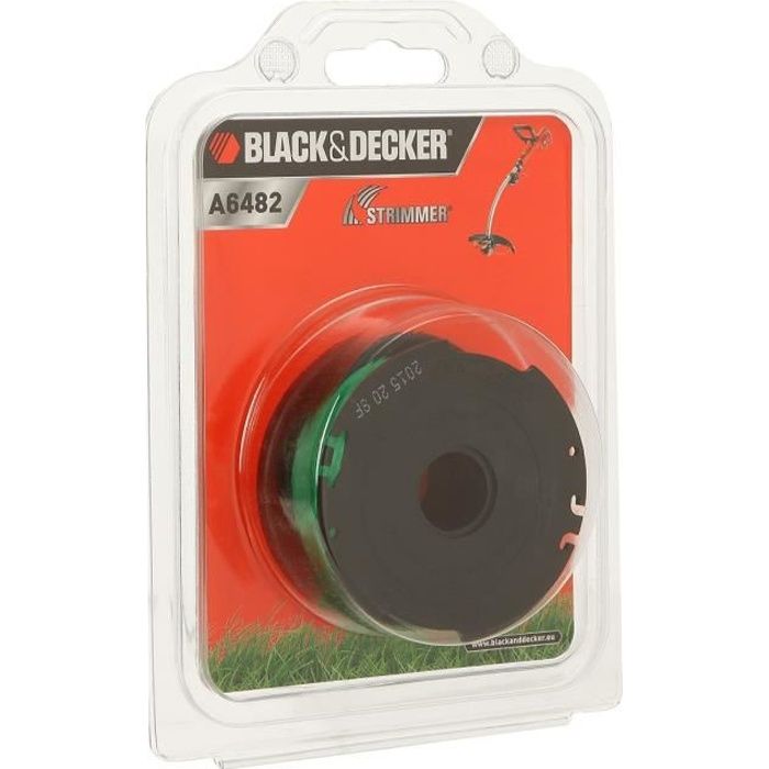 BLACK & DECKER Bobine Reflex 6m fil 2mm