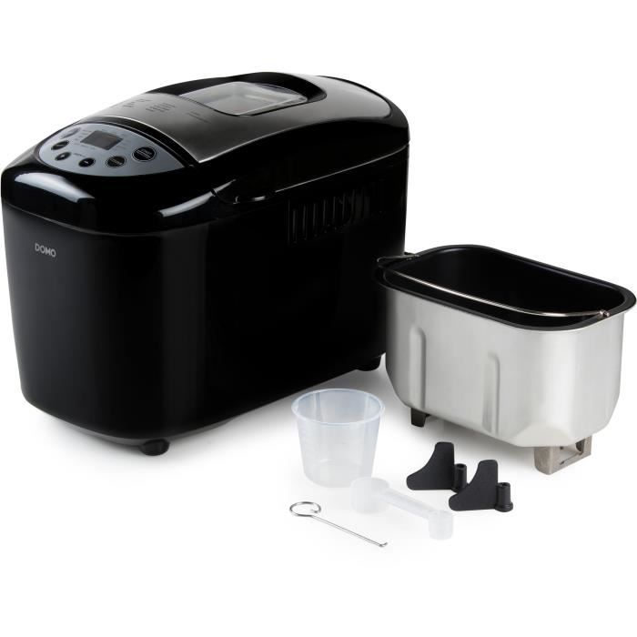 Macchina per il pane automatica XL - DOMO - B3977 - 850 W - 17 programmi - schermo LCD