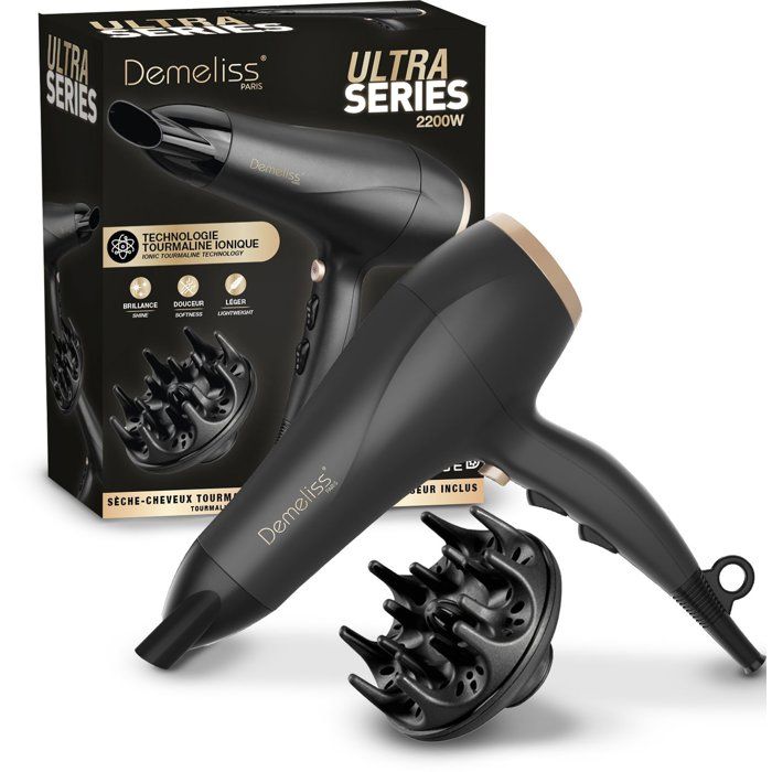 Sèche-Cheveux SAINT ALGUE Demeliss Ultra Series 2200 W avec Diffuseur