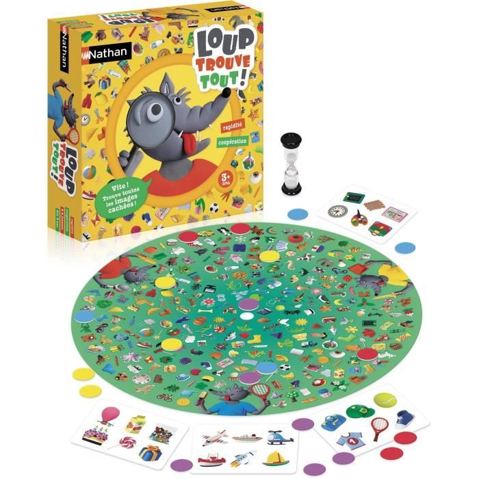 Nathan il lupo trova tutto, gioco cooperativo e competitivo