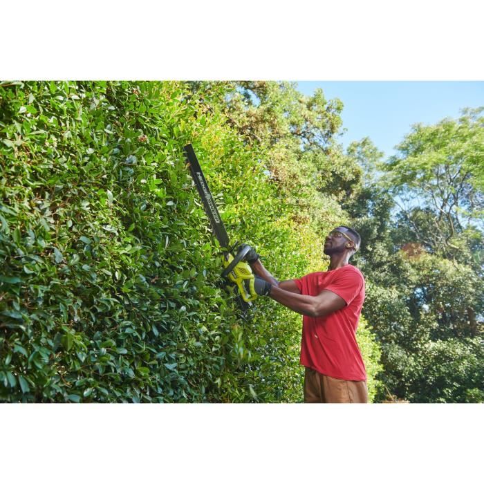 Image secondaire de Taille-haies RYOBI 36 V avec Lames de 60 cm et Fonction Scie