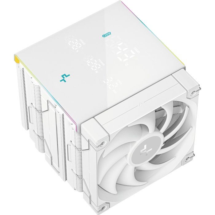 Image secondaire de Ventirad DEEPCOOL AK620 Digital Pro - Refroidissement CPU Blanc