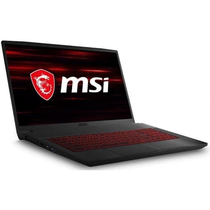 PC Portable Gamer - MSI GF75 Thin 10SER-485FR - 17,3 FHD 144Hz - i5-10300H - 16Go - 512Go SSD - RTX 2060 6Go - Windows 10 - AZERTY