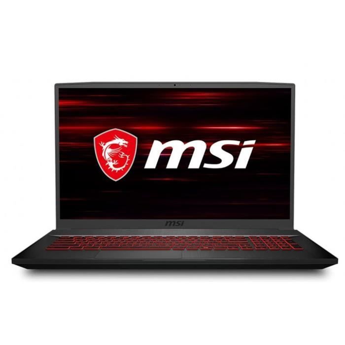 PC Portable Gamer - MSI GF75 Thin 10SER-485FR - 17,3 FHD 144Hz - i5-10300H - 16Go - 512Go SSD - RTX 2060 6Go - Windows 10 - AZERTY