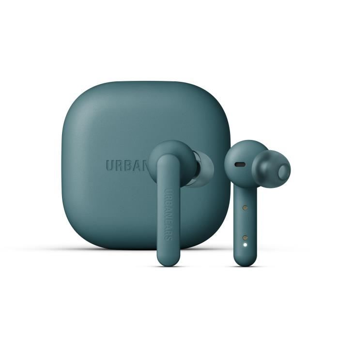 URBANEARS Alby - Ecouteurs sans fil bluetooth - 15h d'autonomie - Résistants aux éclaboussures - Commande tactile et vocale - Vert