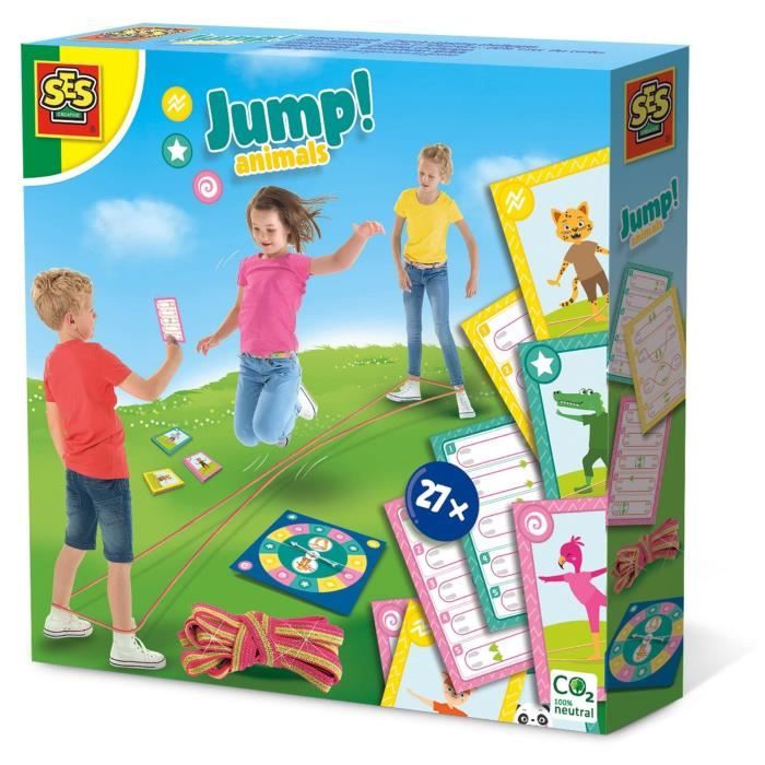 Salto! Animali - Salti elastici: sfide con le carte