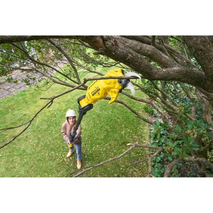 Image secondaire de Sécateur sur perche sans fil 18V avec batterie et chargeur - Stanley Fatmax