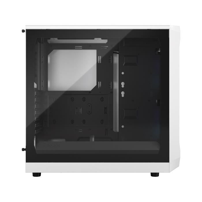 Boîtier PC FRACTAL DESIGN Focus 2 RGB White TG Clear Tint