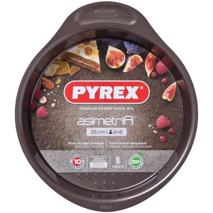 Moule a manqué - PYREX - 1452004 - Acier carbone - Antiadhésif - 26 cm