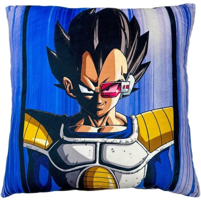 Image secondaire de Coussin double face - Carré - DRAGON BALL Z - Goku et Vegeta - Microfibre - 40 x 40 cm