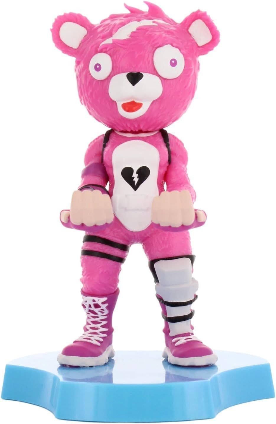 Figurine Cuddle Team Leader Fortnite - Support Écouteurs et Smartphone - 11 cm