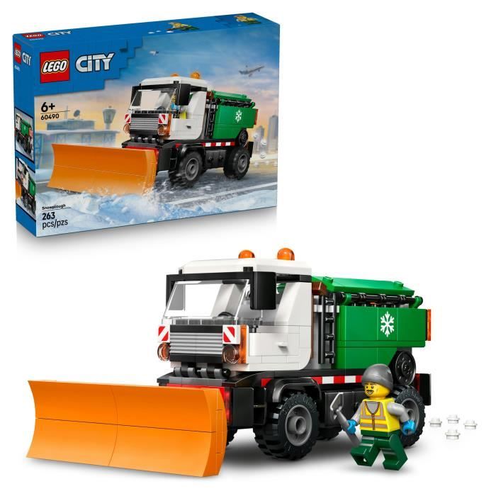 LEGO City La Déneigeuse - Jouet de Construction pour Enfants
