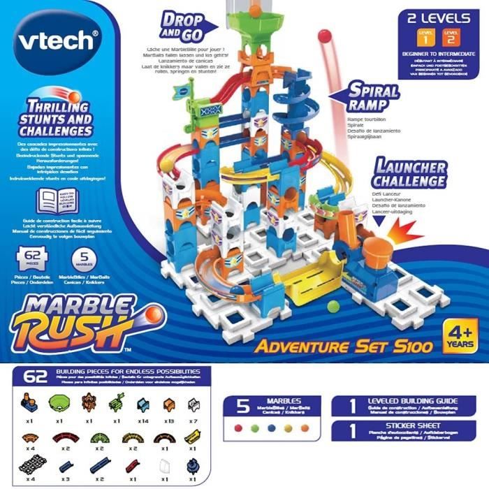 VTECH - Marble Rush Circuit a Billes - Adventure Set S100