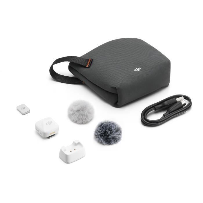 Image secondaire de Émetteur sans fil - DJI - Mic Mini - Arctic White - Ultra-léger et compact