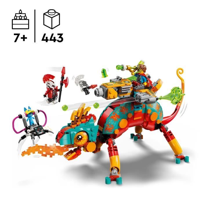 Image secondaire de LEGO Dreamzzz 71492 Le Caméléon Cracheur De Feu De Mateo - Jeu Garçon 7 Ans - Idée Cadeau