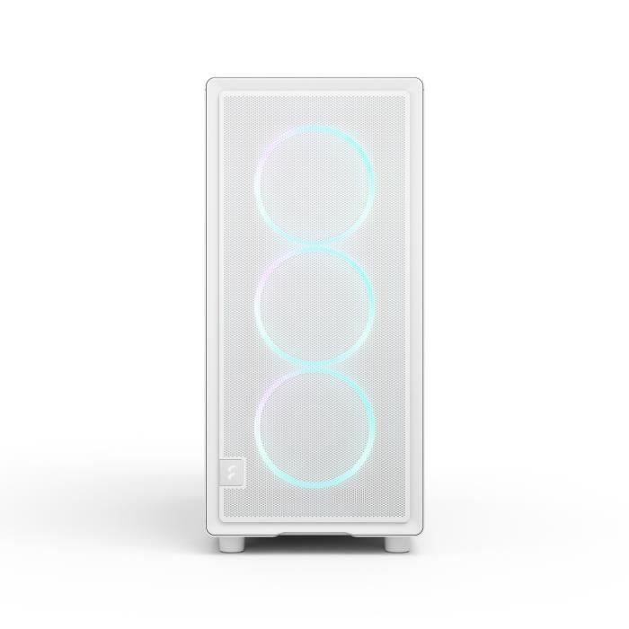 Image secondaire de Boîtier PC - Fractal Design - FD-C-EPO1A-05 - Blanc - Verre trempé - Éclairage RGB - 3 ventilateurs inclus