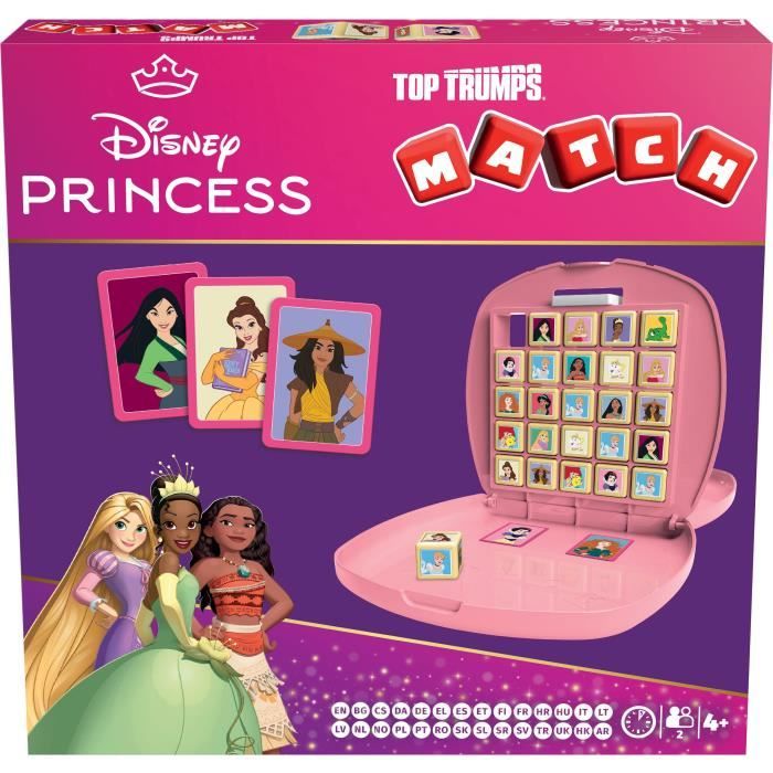 Image secondaire de Match - Jeu de société - WINNING MOVES GAMES - Princesses Disney 2025