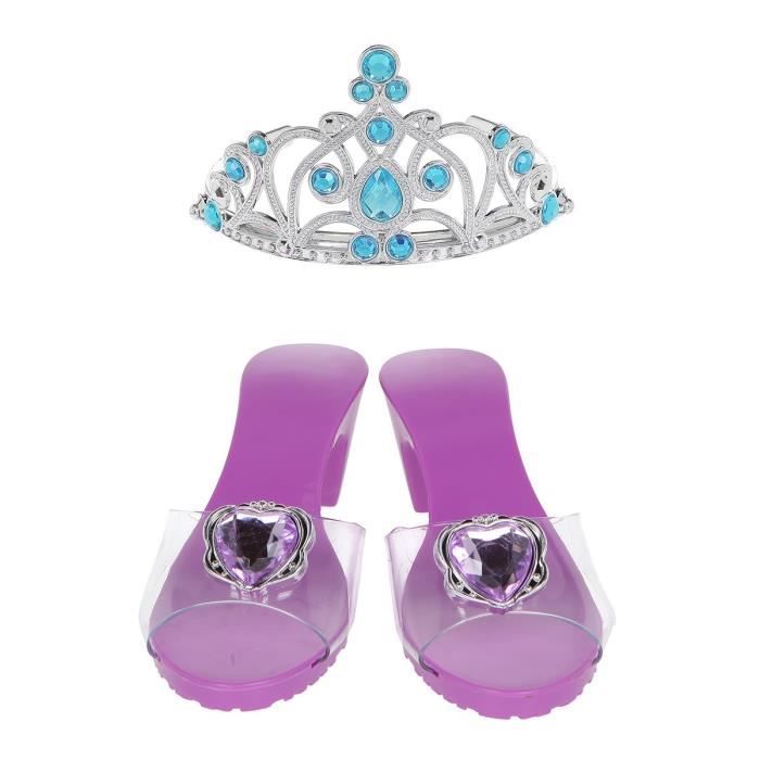 AMSCAN - Set d'accessoires Princesse - diademe et souliers