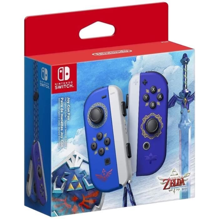 Paire de manettes Joy-Con Edition The Legend of Zelda : Skyward Sword HD