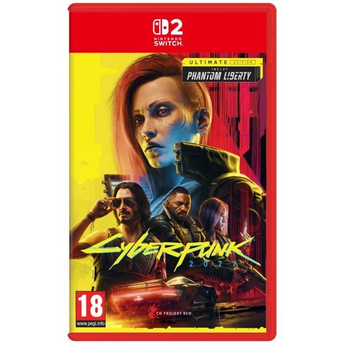 Cyberpunk 2077: Ultimate Edition + Phantom Liberty � Jeu Nintendo Switch 2