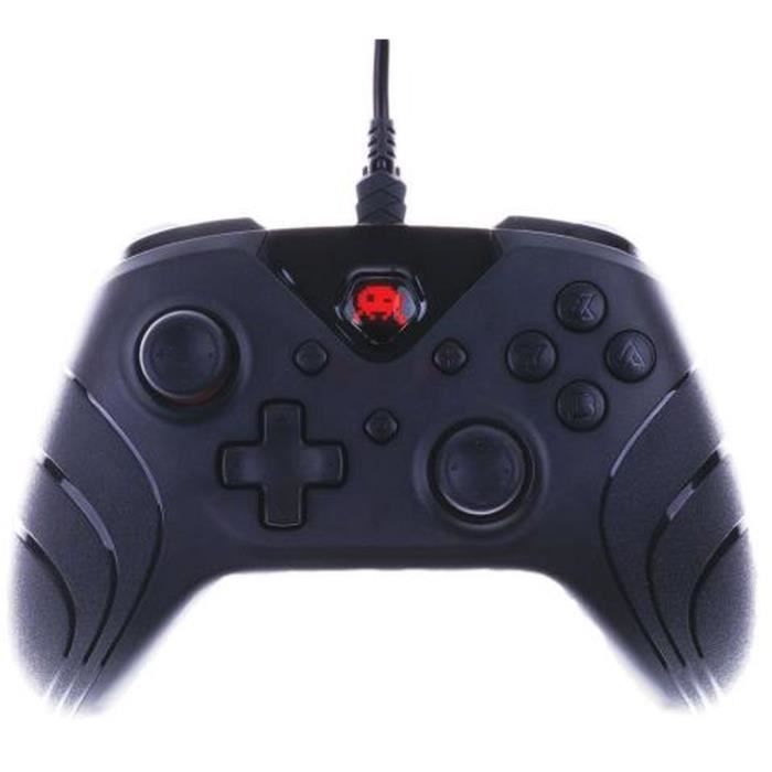Manette filaire FREAKS AND GEEKS Noire pour SWITCH/PC