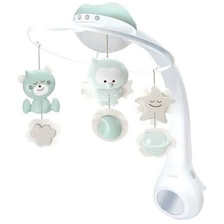 Mobile - INFANTINO - 302049 - Douce Nuit 3en1 - Vert menthe