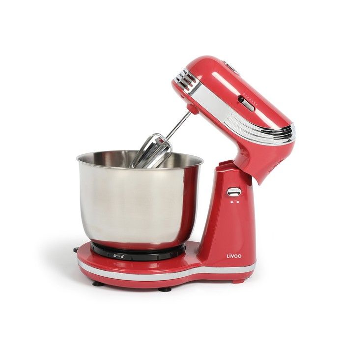 Image secondaire de Robot pâtissier - Livoo - DOP137RC - Rouge chili