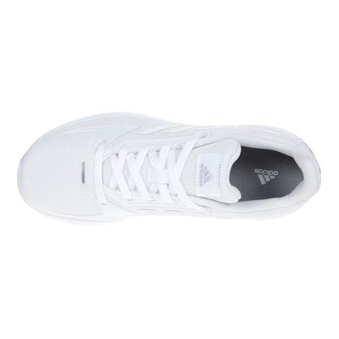 Chaussures de running - ADIDAS - RUNFALCON 2.0 K - Enfant - Blanc sur blanc
