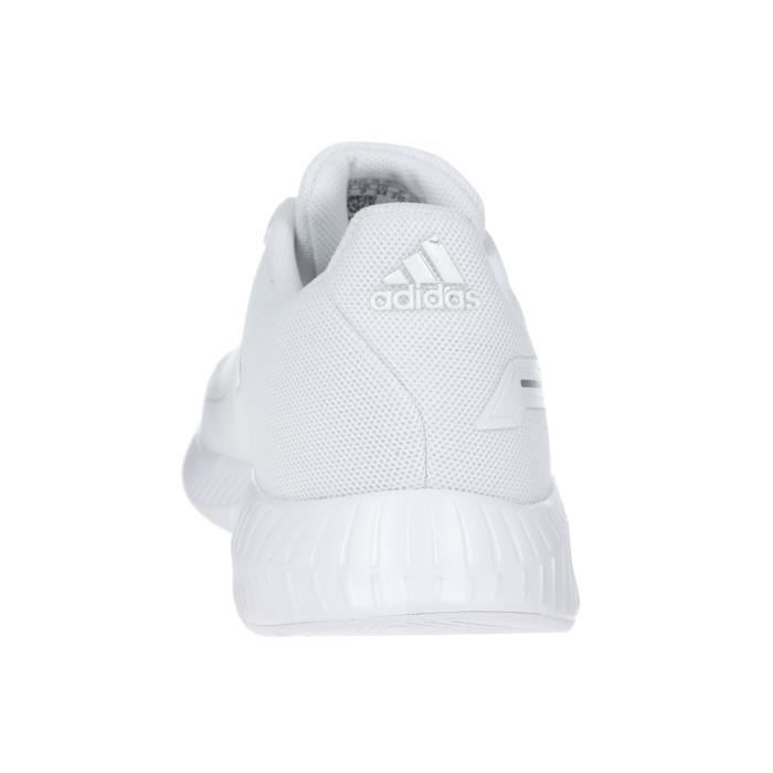 Chaussures de running - ADIDAS - RUNFALCON 2.0 K - Enfant - Blanc sur blanc