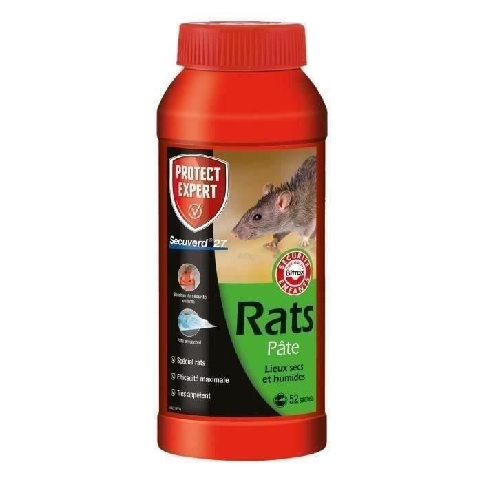 Protect Expert RACPAT520 Rats Campagnols Pates - 520 g Pex