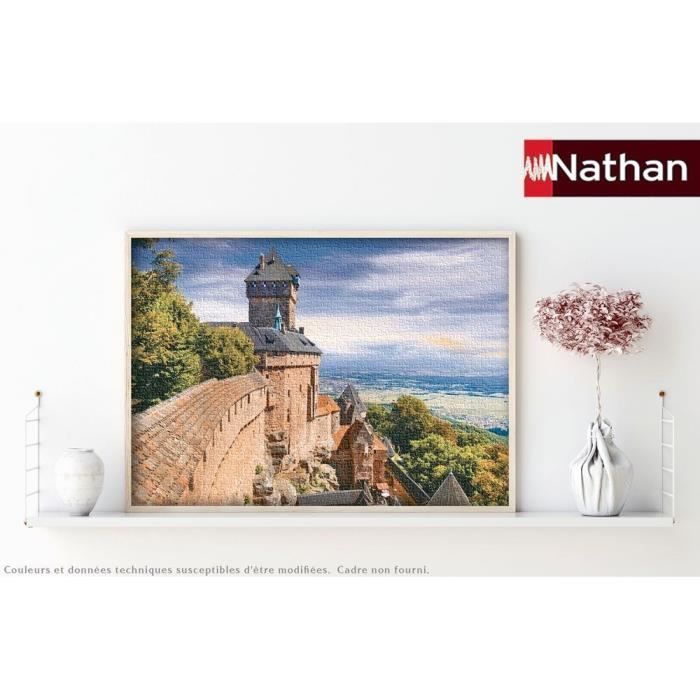 Nathan - Puzzle 1000 pieces - Château du Haut-Koenigsbourg, Alsace