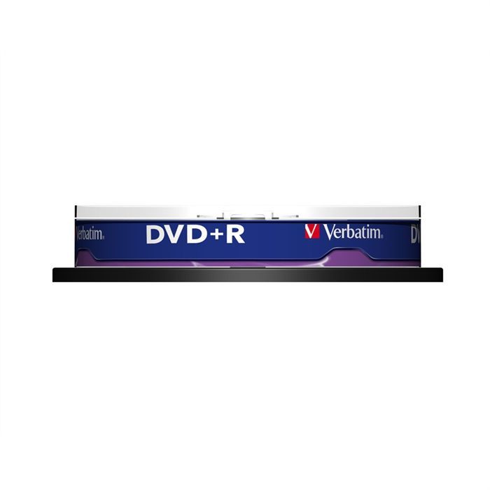 VERBATIM Support de stockage DVD+R - 4,7Go - x16