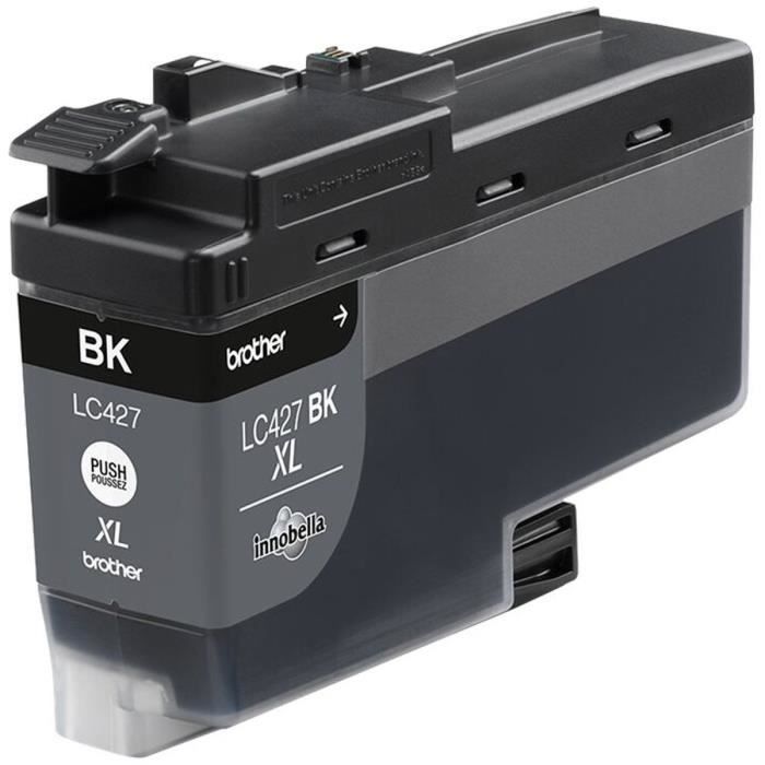 Cartuccia d'inchiostro LC427XLBK - BROTHER - Nero - 6000 pagine - Per Brother MFC-J6955DW, MFC-J6957DW, MFC-J5955DW e HL-J6010DW