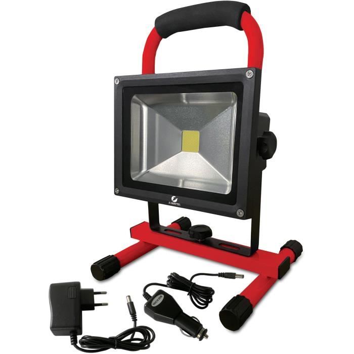 Image secondaire de Projecteur Led rechargeable - I-Watts - I-SPR20W-1400 - 20 W - 1400 lumens - Angle d'éclairage 120°