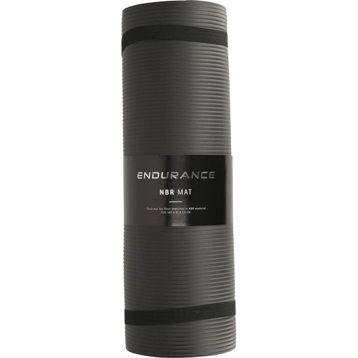 Image secondaire de Tapis de Yoga Endurance 4 mm Noir - Confort et Équilibre