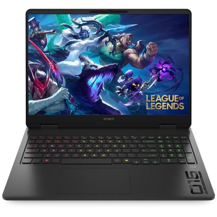 PC Portable Gamer HP Omen 16-ap0034nf - Sans Windows - 16 2,5K IPS 240Hz - RTX 5070 8Go - Ryzen AI 7 350 - 16Go - 512Go - AZERTY