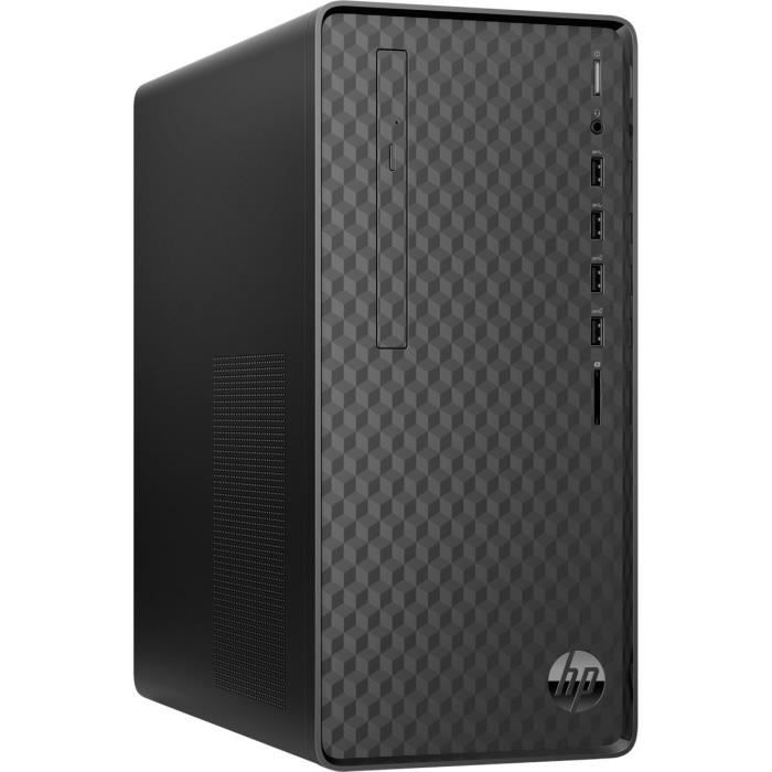 Unité Centrale HP M01-F1004nf - Intel Core i3-10100 - RAM 8Go - Stockage 128Go SSD + 1To HDD - Windows 10