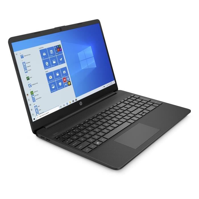 PC Portable - HP 15s-fq2004nf - 15,6 HD - i3-1115G4 - RAM 4Go - Stockage SSD 128Go - Windows 10 S - AZERTY