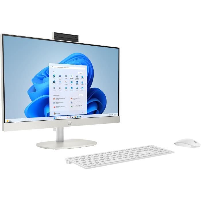 Image secondaire de PC Tout-en-un HP 24-cr0084nf - Windows 11 - 23,8 FHD IPS - Core i5-1334U - RAM 16Go - 512Go SSD + Clavier et souris sans fil