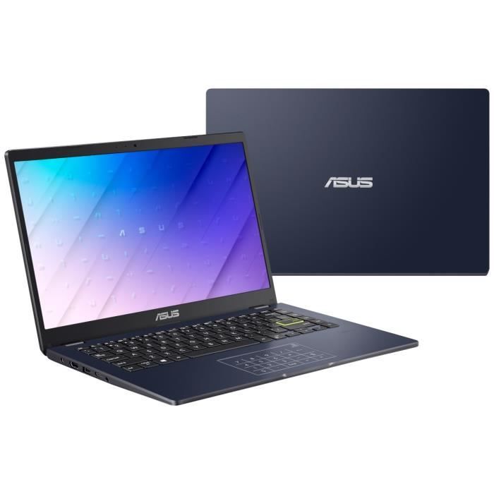 PC Portable ASUS VivoBook 14 E410 | 14 HD - Intel Celeron N4020 - RAM 4Go - 64Go eMMC - Win 11 & Microsoft 365