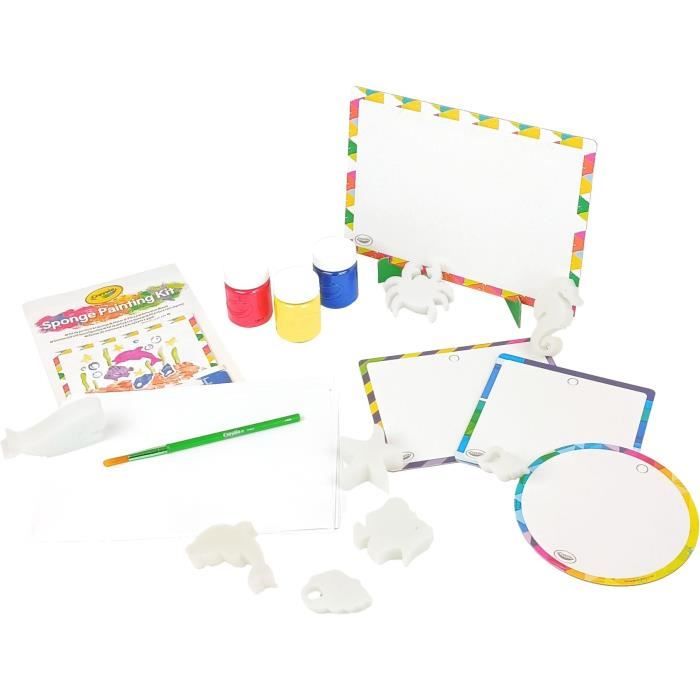Image secondaire de Kit de peinture a l'éponge - CRAYOLA - Des 5 ans