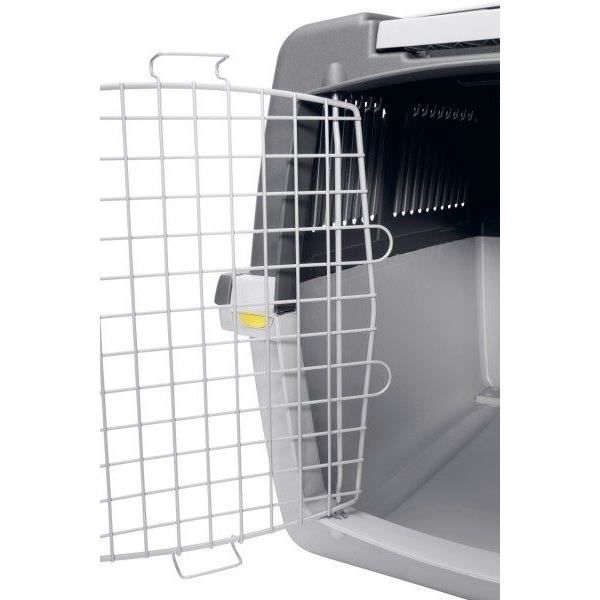 Image secondaire de Box de Transport Gulliver Mega pour Chien - KERBL - 81 x 61 x 60 cm - Gris