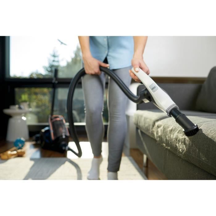 Aspirateur Traineau sans Sac BISSELL - 2228C Smart Clean Advanced - Adapté a tous les types de sols - Embout motorisé anti-emmelage