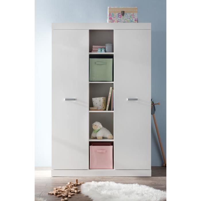 TREND TEAM Chambre RONJA : lit + armoire + commode