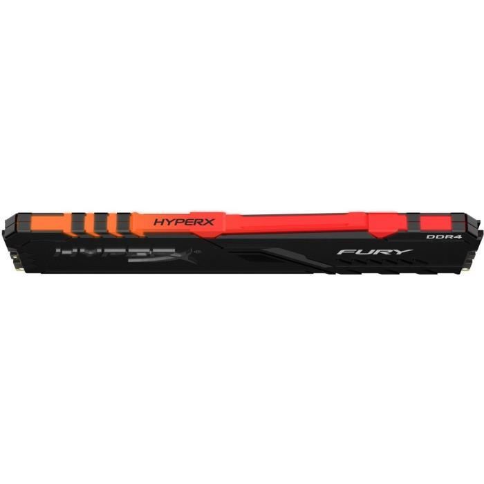 HYPERX - Mémoire PC RAM - FURY DDR4 RGB - 8Go (1x8Go) - 3000MHz - CAS15 (HX430C15FB3A/8)