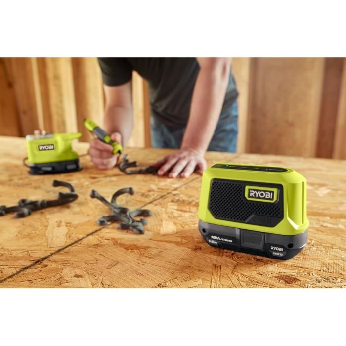 Image secondaire de RYOBI - Enceinte Bluetooth compacte 18V ONE+ - RBTM18-0