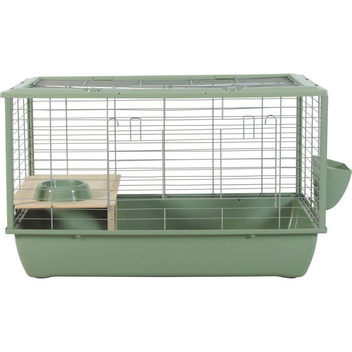 Image secondaire de Cage Grillagée ZOLUX Néolife pour Cochons d'Inde - 80 cm, Vert