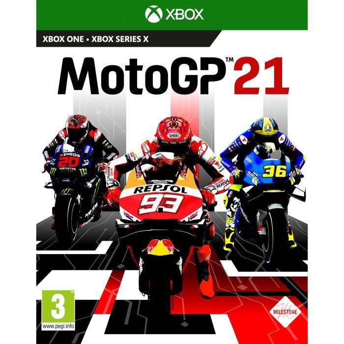 Moto GP 21 Jeu Xbox One et Xbox Series X