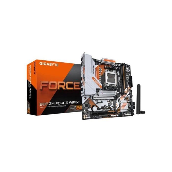 Carte Mère GIGABYTE B850M FORCE WF6E Micro-ATX avec WiFi 6E